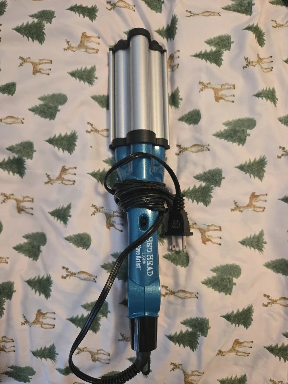 Bed Head Tourmaline + Ceramic Deep Hair Waver, Turquoise